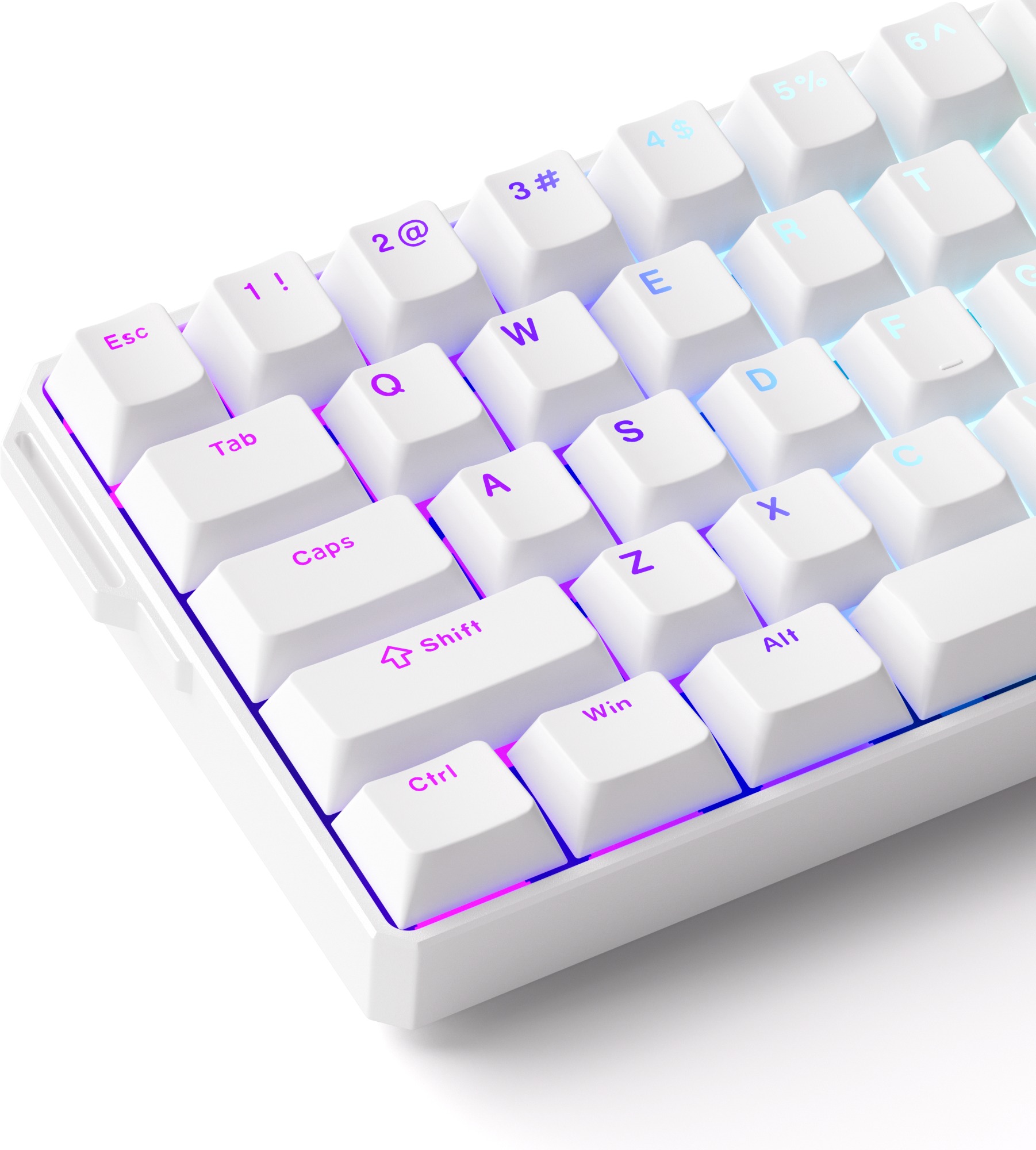 Gaming Keyboard AKKO MONSGEEK FUN60 Ultra-ST White-TMR
Wired mode
(AKKO Glare Magnetic switches) ...