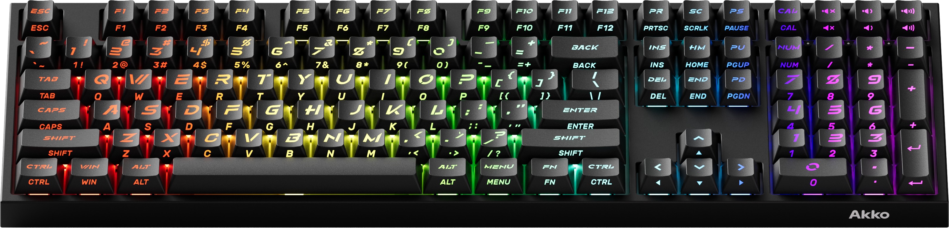 Gaming-Tastatur AKKO 5108 V5-HE Black Star Trail ...
