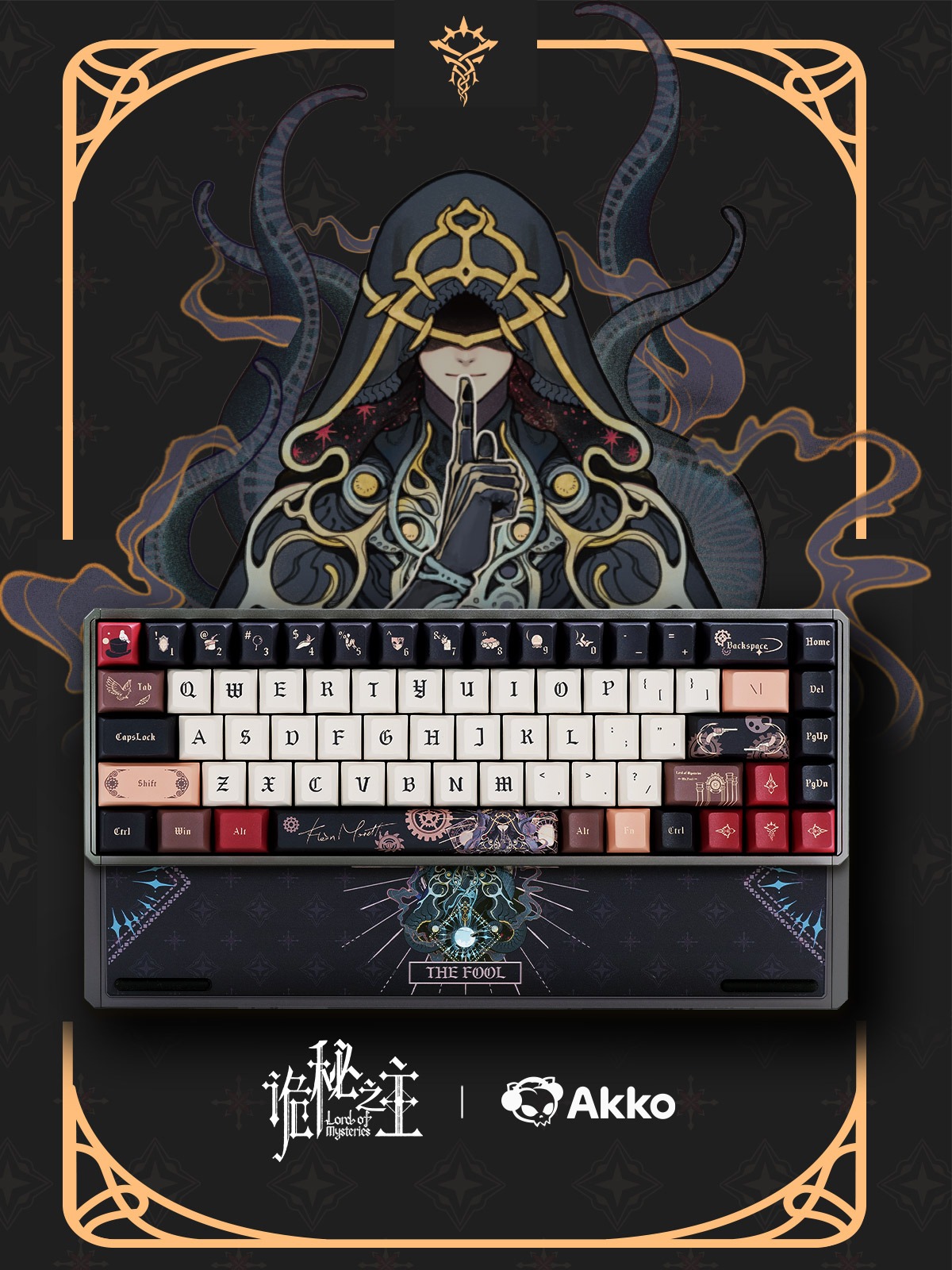 Gaming-Tastatur AKKO Lord of Mysteries MOD68-HE ...