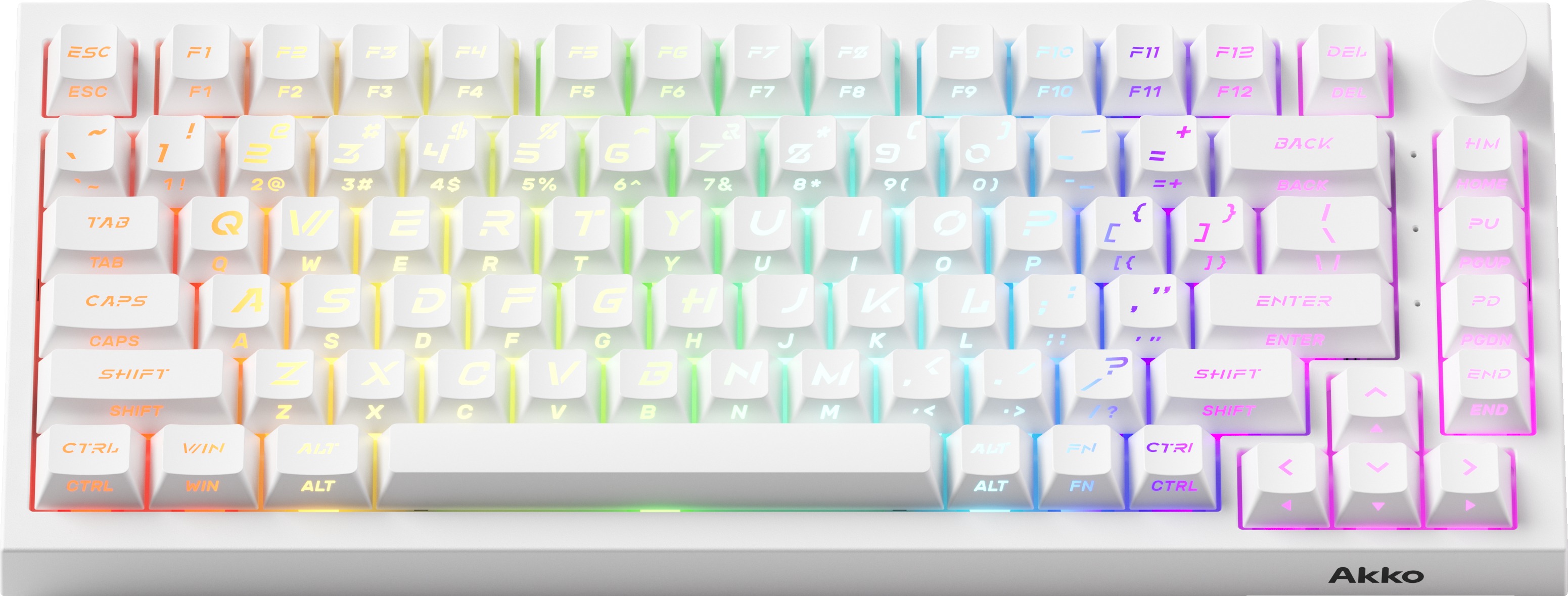 Tastatur AKKO 5075 V5-HE White Star Trail ...
