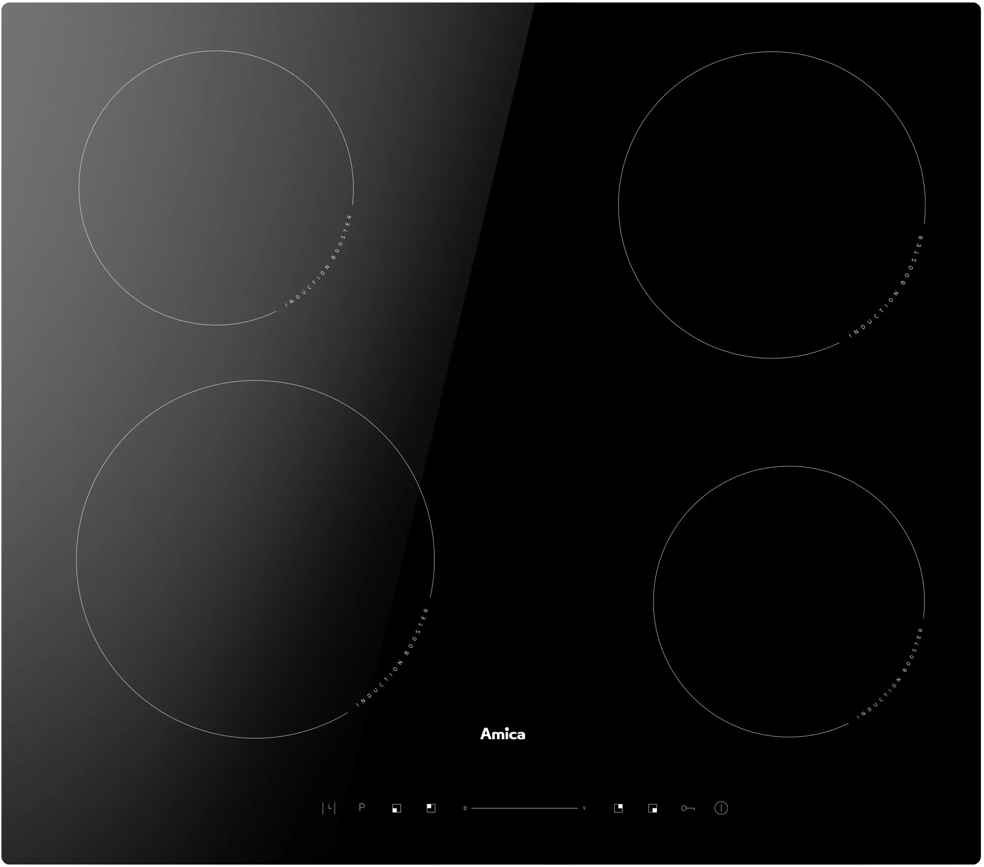 AMICA DIC 6401 PSB hob.