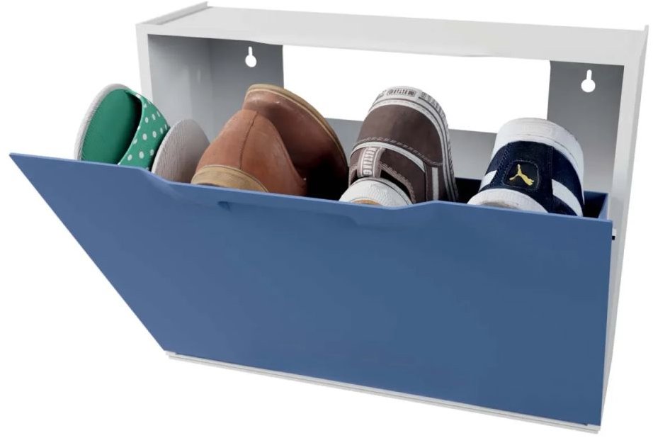 Shoe Rack ARTPLAST Plastic shoe rack blue 51 × 17,3 × 40 cm ...