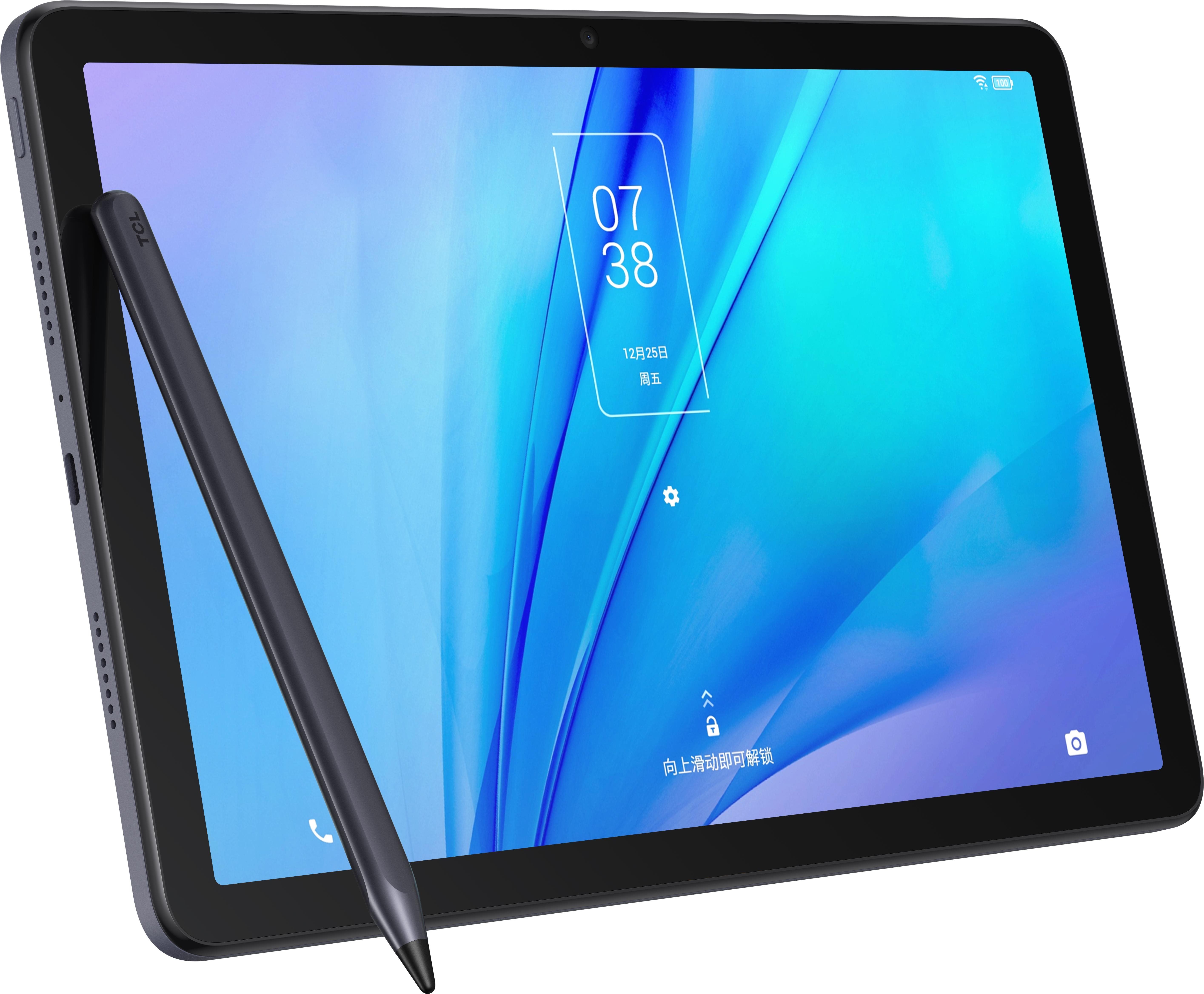 Tablet TCL TAB 10S WIFI + Passive Pen Lateral view