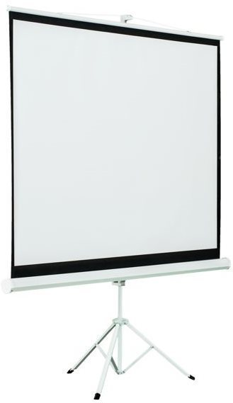 Vetítővászon AVELI állványos 175 × 109 cm (16:10) Oldalnézet