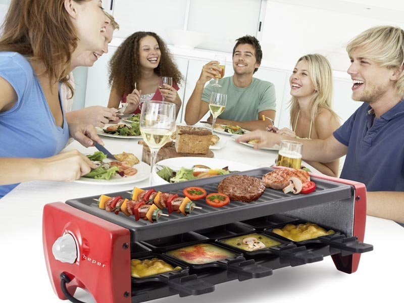 Electric Grill Beper BT750Y Lifestyle