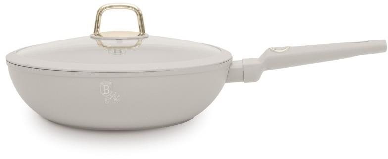 Wok Pan BERLINGERHAUS Wok pan with titanium surface and lid 30 cm Sahara Collection ...