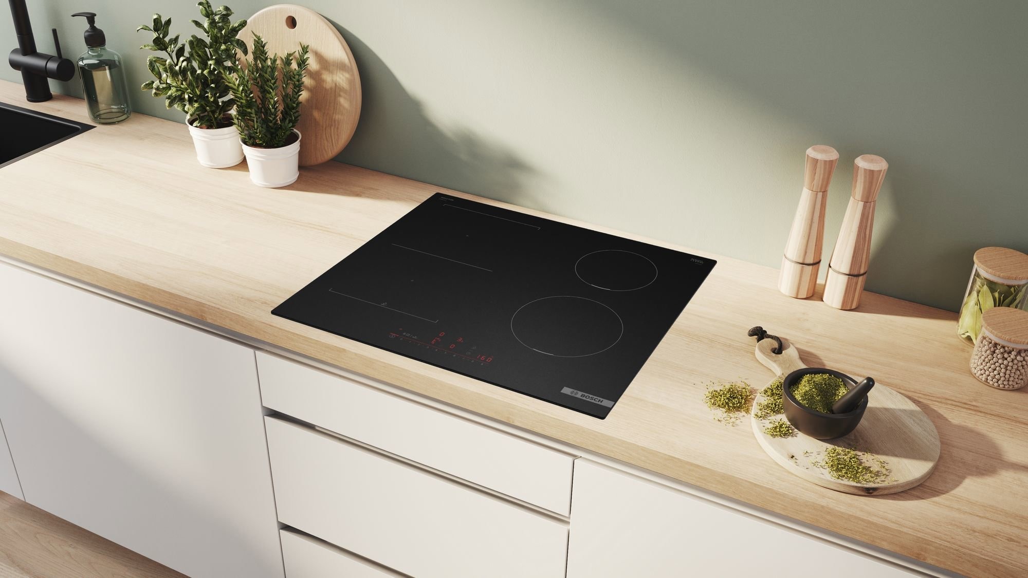 Cooktop BOSCH PVS61AHC1E Series 6 Matte ...