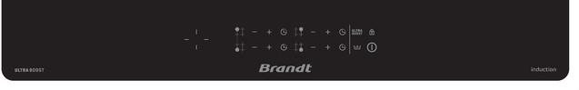 Cooktop BRANDT BPI364DPB ...