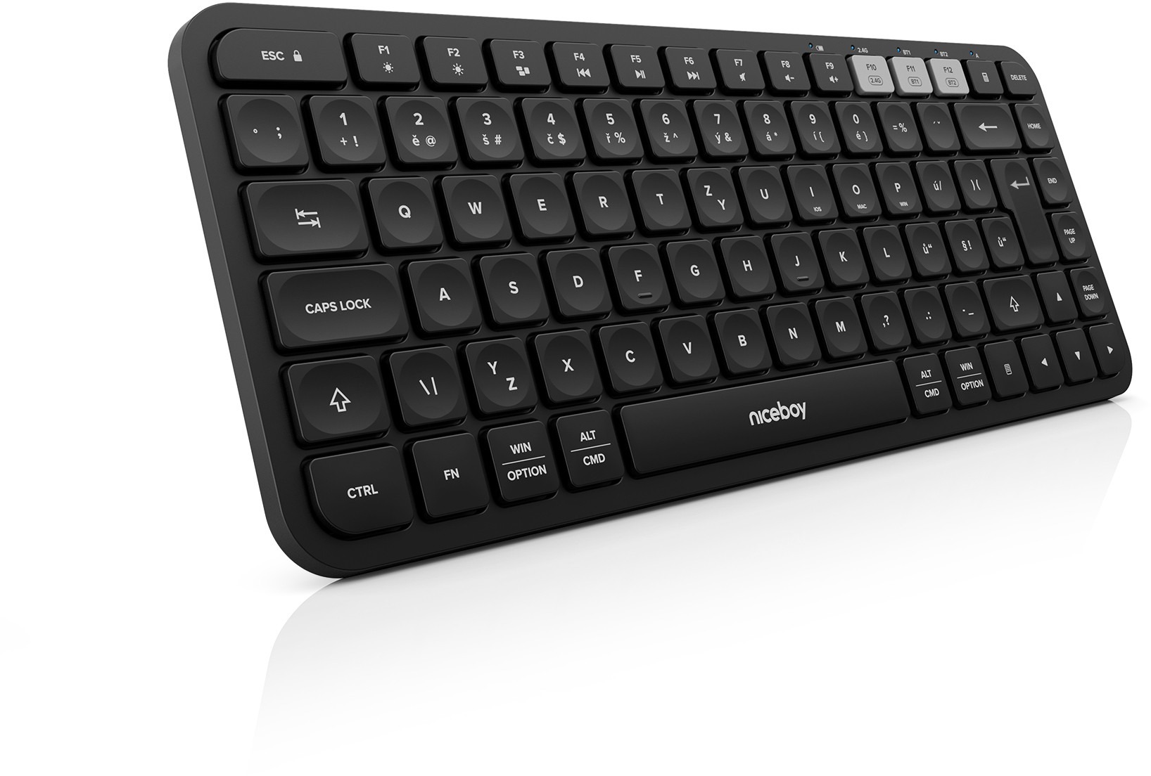 Keyboard and Mouse Set Niceboy OFFICE K30X BT - CZ + Niceboy OFFICE M30 BT ...