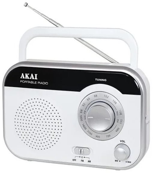 Radio AKAI PR003A-410 WHITE ...