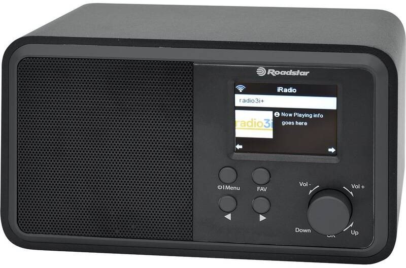 Radio Roadstar IR-390D+BT/BK radio DAB, wifi, BT ...