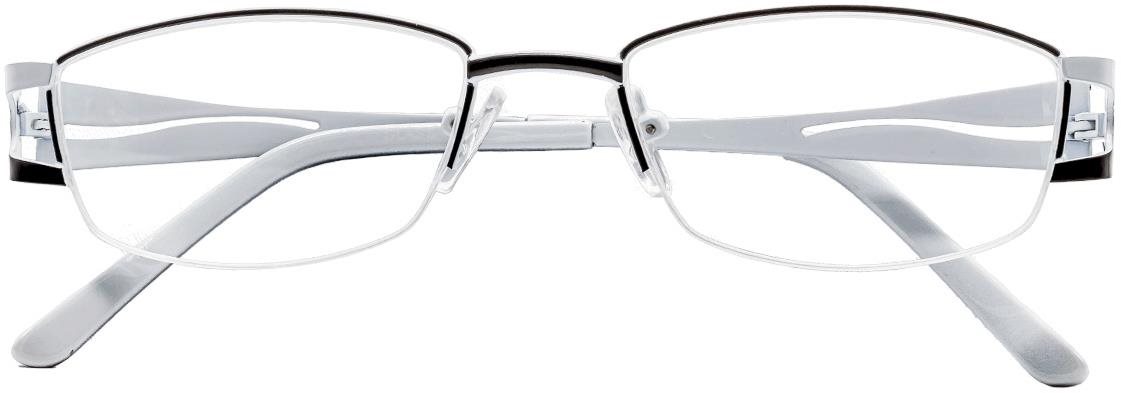 GLASSA reading glasses G 215, +0.50 dio, black/white.