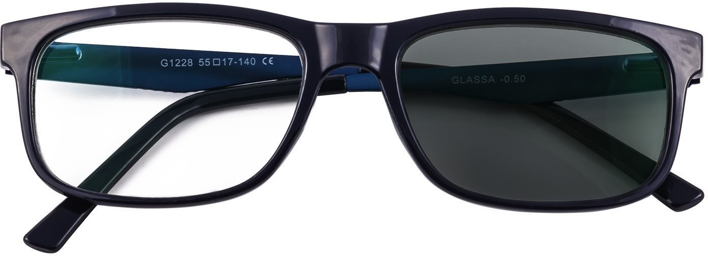 Okuliare GLASSA samozatmavovacie okuliare na čítanie G 228, +0,50 dio, modrá ...