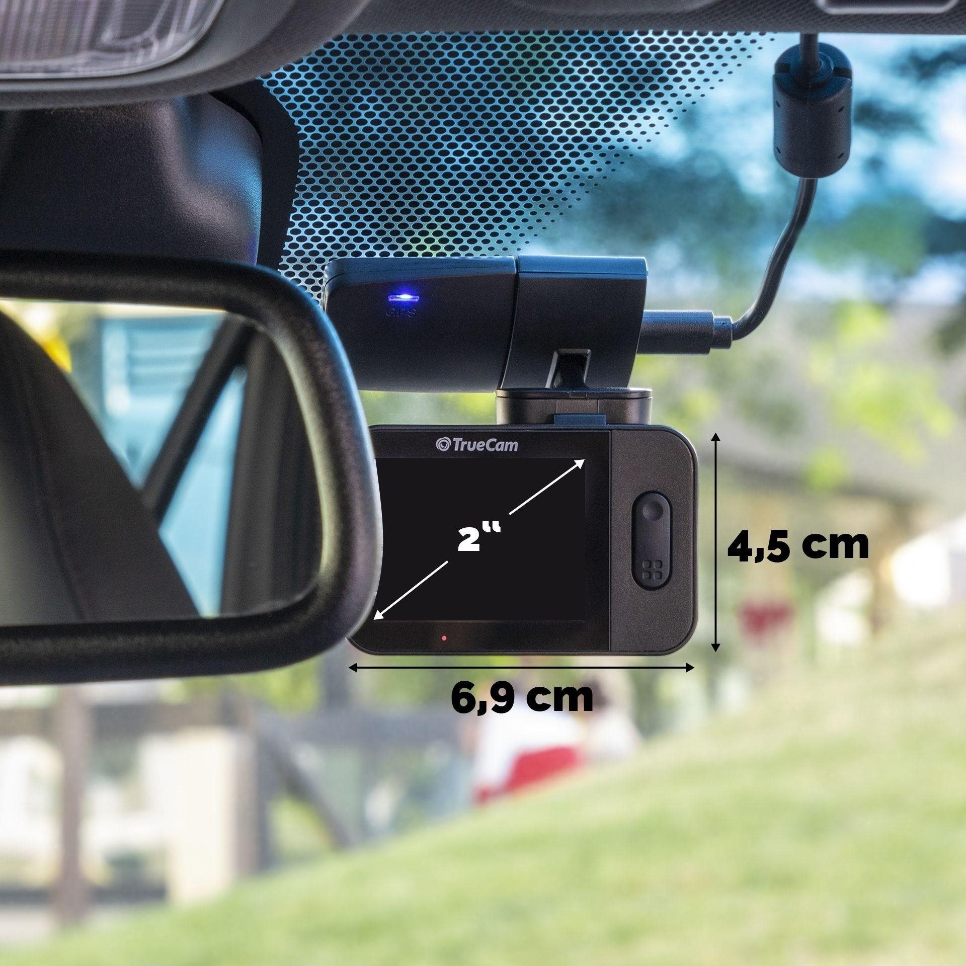 Dash Cam TrueCam M11 GPS 4K (with Radar Reporting) Lifestyle