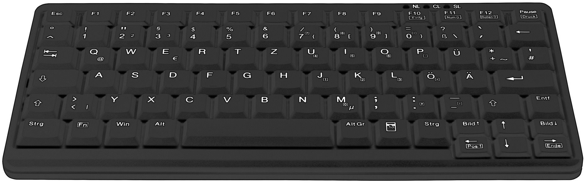 Tastatur CHERRY AK-4100-P-B/UK ...