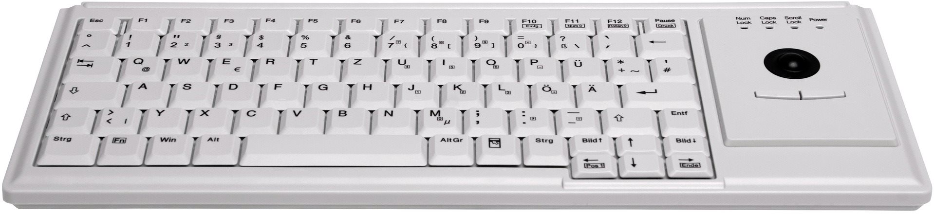 Tastatur CHERRY AK-4400-TU-W/FR ...
