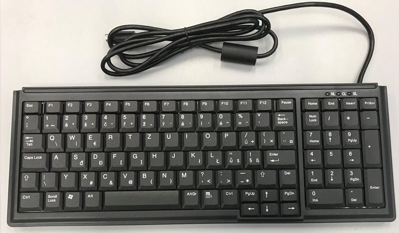 Tastatur CHERRY AK-7000-P-B/BE ...