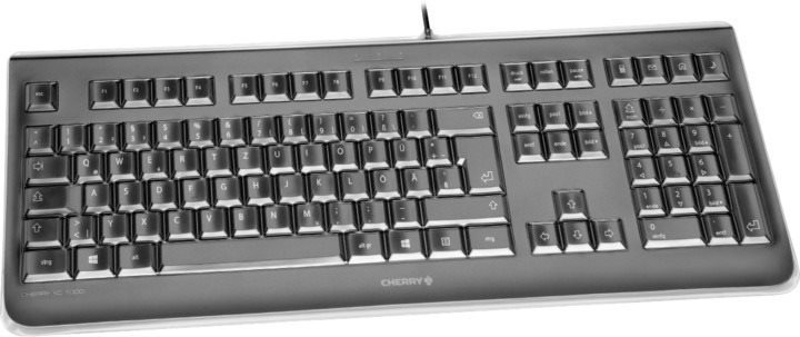 Tastatur CHERRY KC 1068, schwarz - UK Screen
