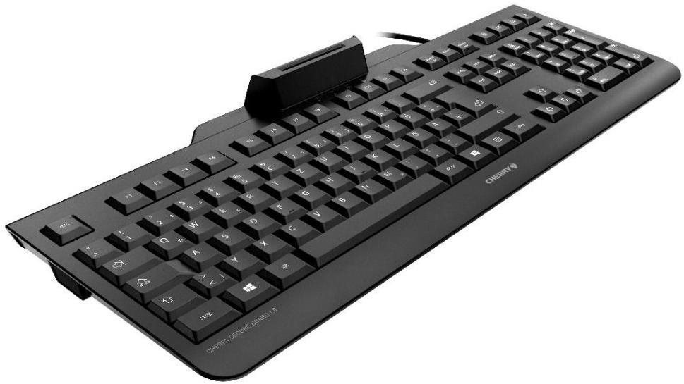 Keyboard CHERRY SECURE BOARD 1.0 - UK Lateral view