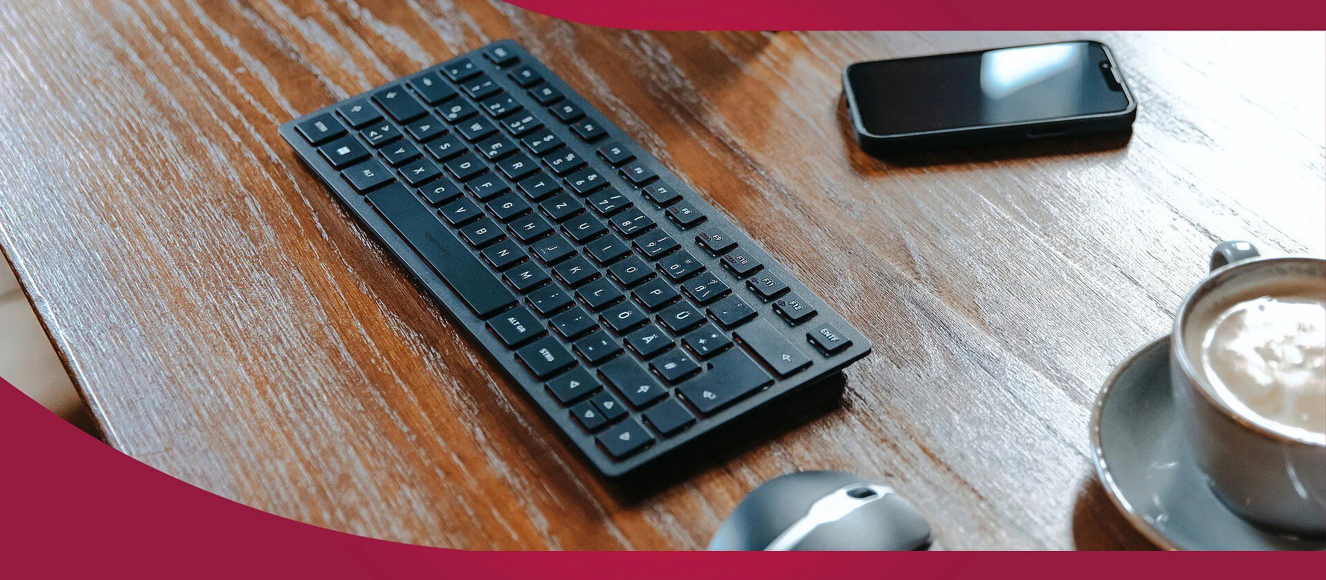 Keyboard CHERRY KW 9200 Mini, Black - EN ...