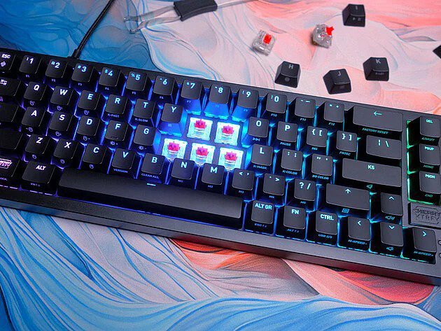 Gaming Keyboard CHERRY XTRFY K5V2, Black - US ...