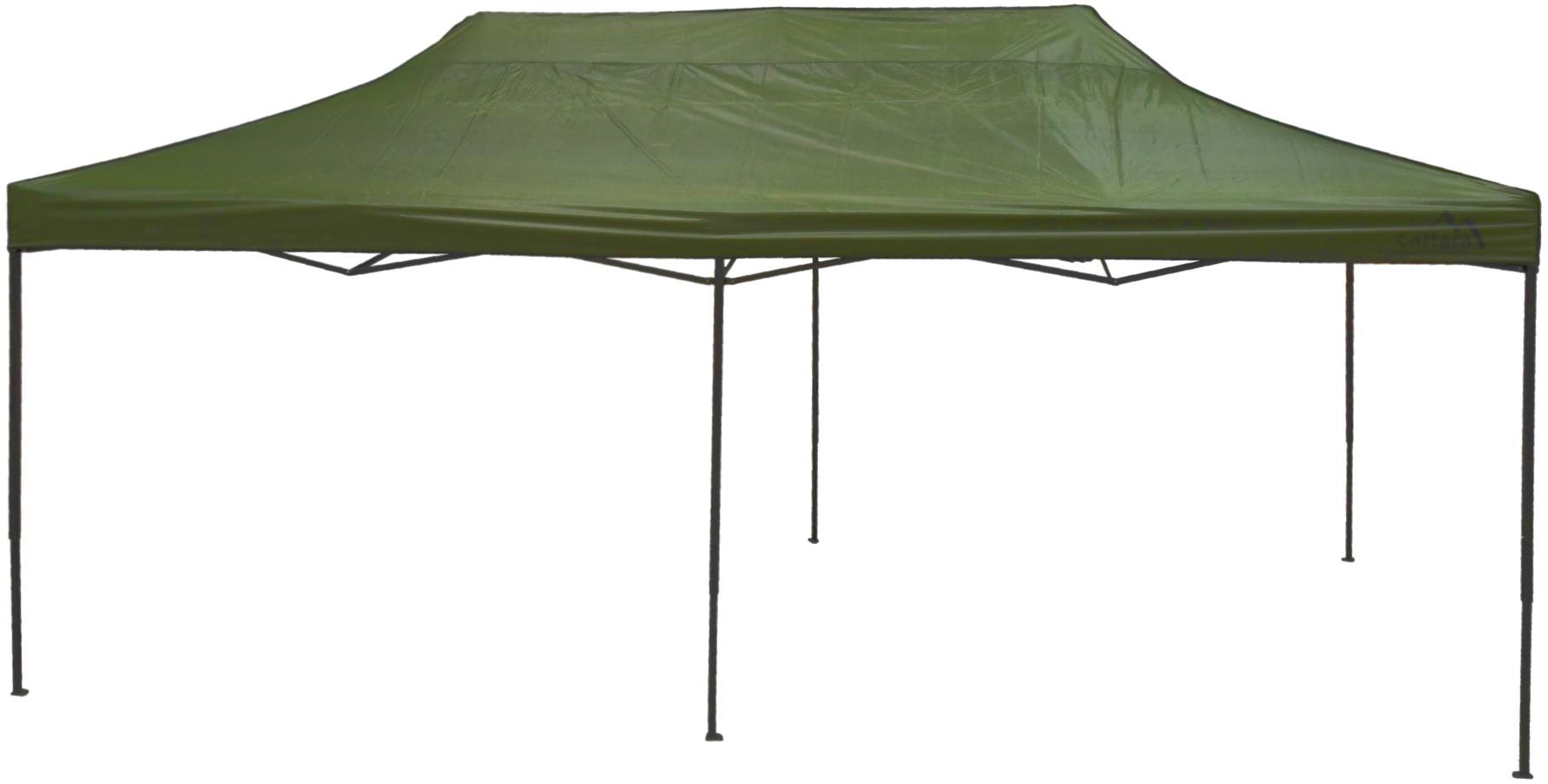 Garden gazebo CATTARA Scissor garden gazebo 3 x 6m, green WATERPROOF .