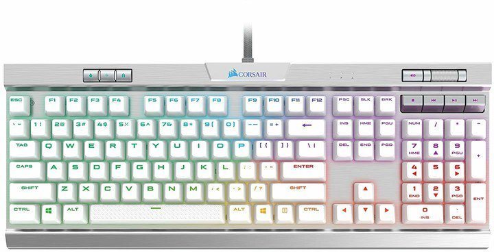 Gaming Keyboard Corsair K70 MK.2 SE Cherry MX Speed - US Screen