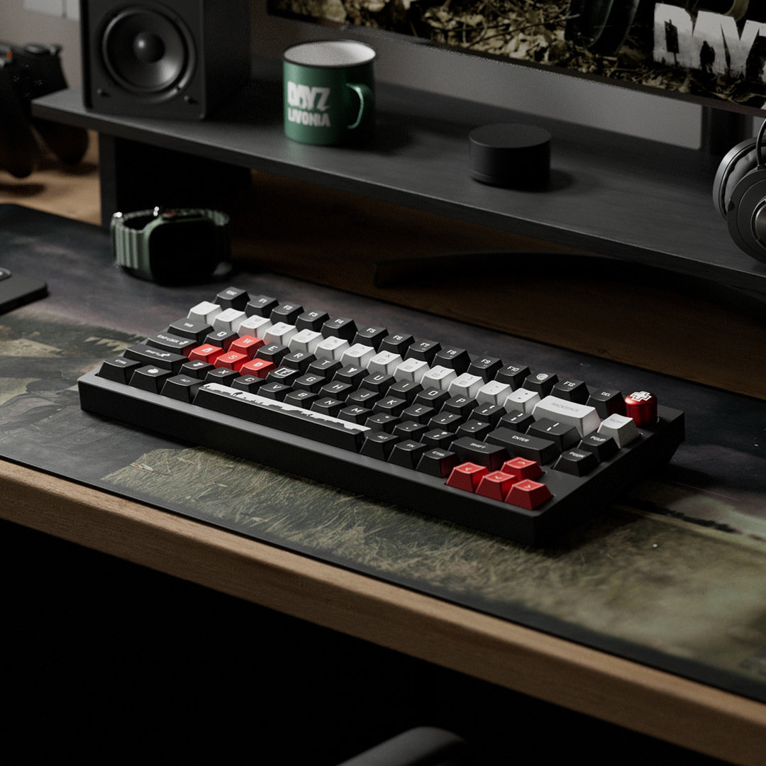 Gaming Keyboard Bohemia Interactive DayZ x Keychron P1 HE Special Edition 75% US ...
