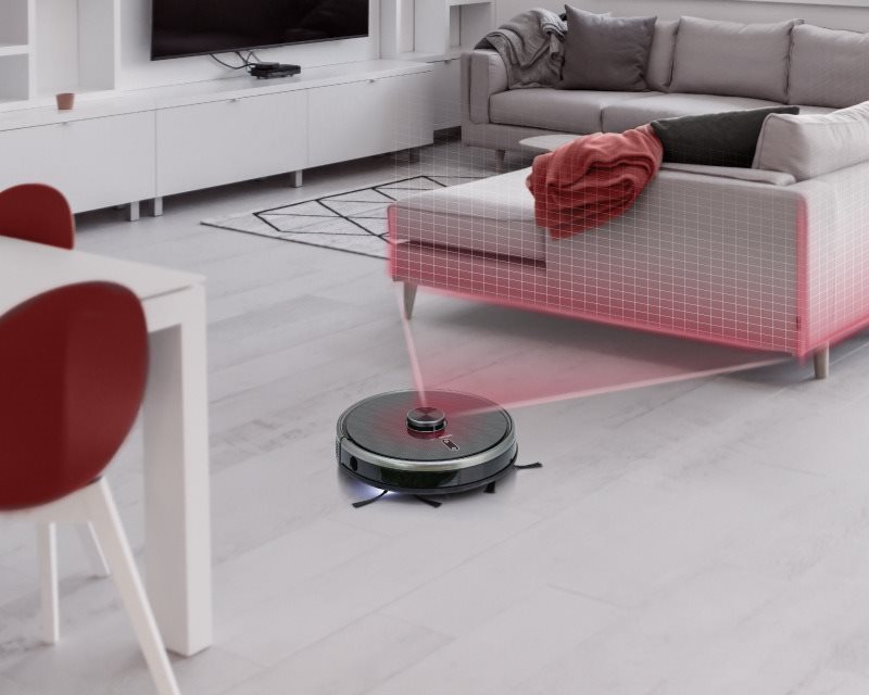 Robot Vacuum CONCEPT VR3210 3-in-1 Laser UVC Lifestyle
