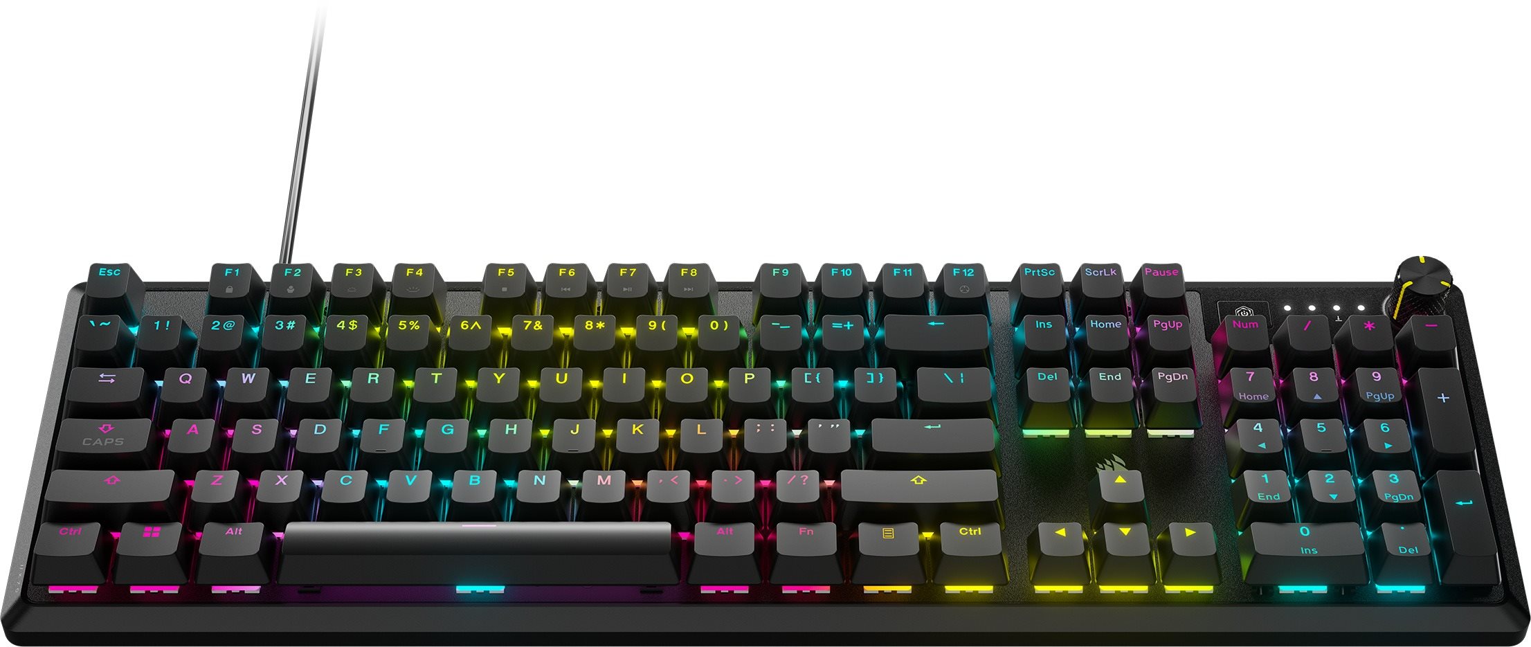 Gaming-Tastatur Corsair K70 CORE RGB Black (Red Linear) - US ...