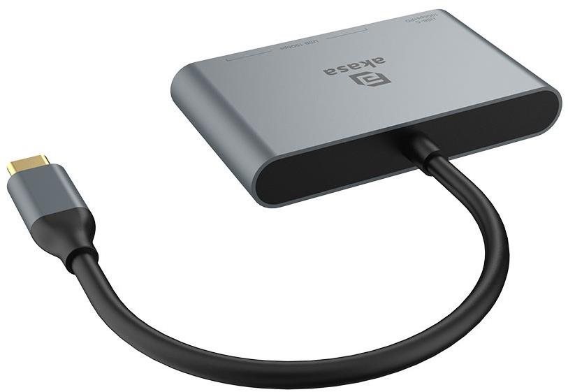 USB Hub AKASA - USB Type-C 4-In-1 Hub / AK-CBCA31-18BK ...