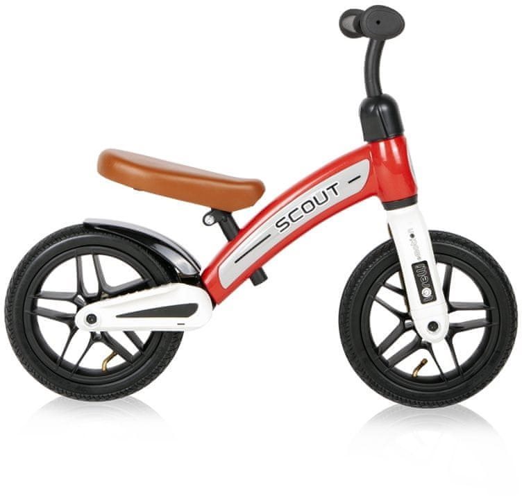 Balance Bike Lorelli SCOUT AIR RED Balance Bike Lateral view