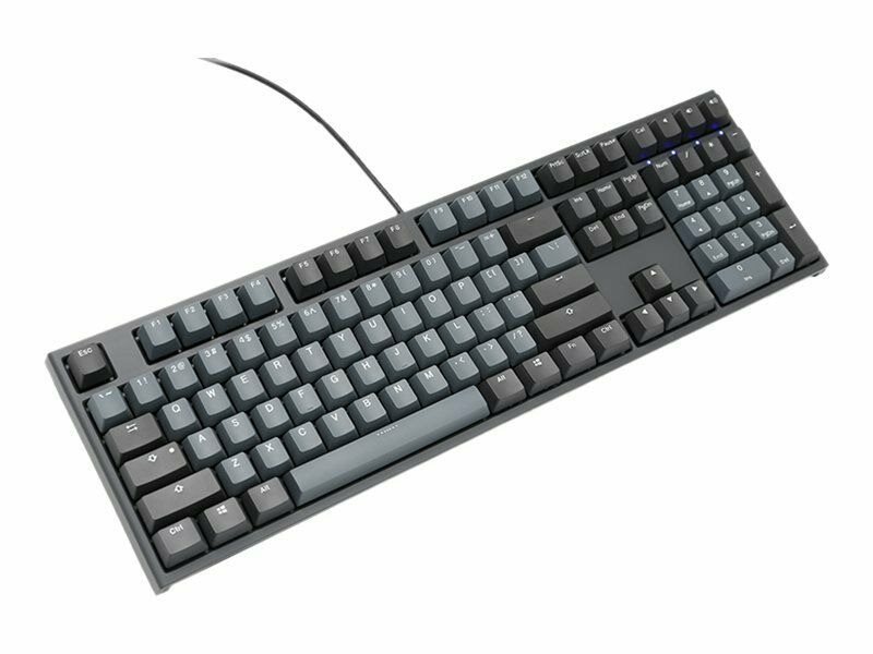 Herní klávesnice Ducky ONE 2 Skyline PBT, MX-Speed-Silver - DE Boční pohled