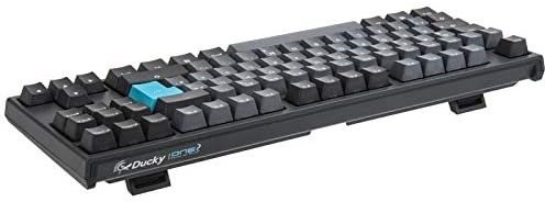 Gaming-Tastatur Ducky ONE 2 TKL Skyline PBT - MX-Blue - DE Seitlicher Anblick
