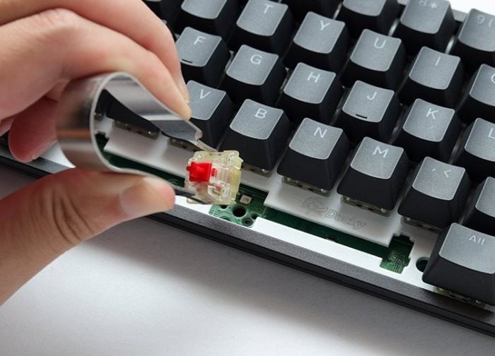 Gaming-Tastatur Ducky One 3 Daybreak TKL, RGB LED - MX-Speed-Silver - DE Lifestyle