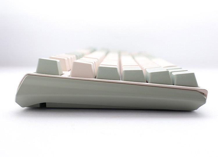 Gaming-Tastatur Ducky One 3 Matcha TKL - MX-Speed-Silver - DE Seitlicher Anblick