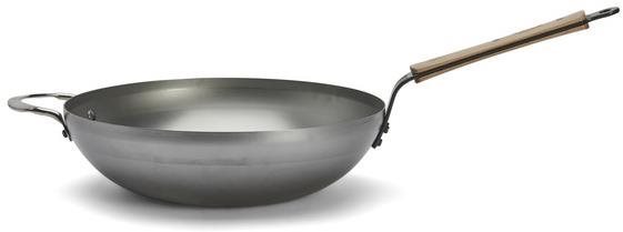 Wok Pan de Buyer 5717.32 Mineral B Bois Wok 32 cm ...
