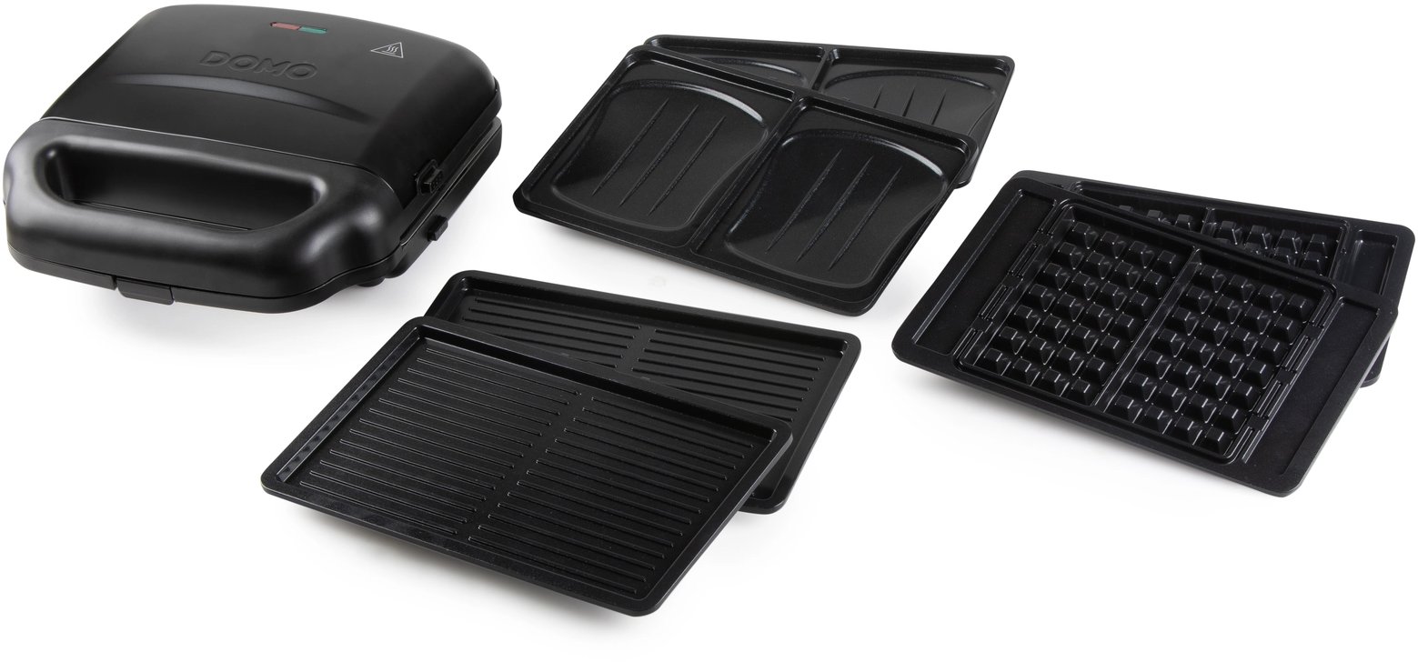 Sandwich Maker DOMO Sandwich maker XL 3 in 1 for sandwich / waffle / grill DO9291C ...