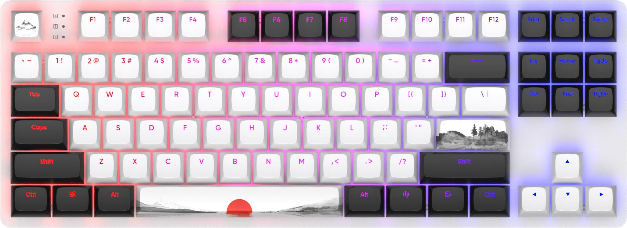 Gaming Keyboard Dark Project One 87 Fuji - UK ...