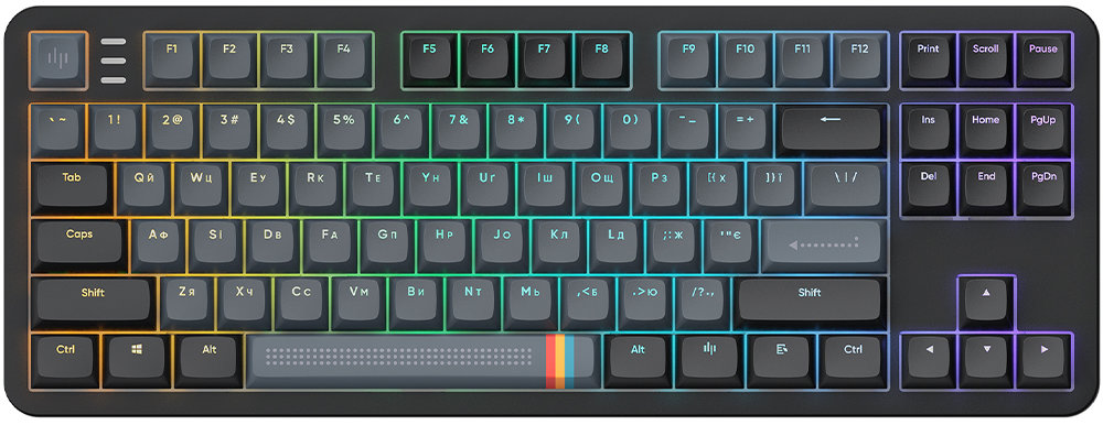 Gaming Keyboard Dark Project ALU Midnight - UA ...
