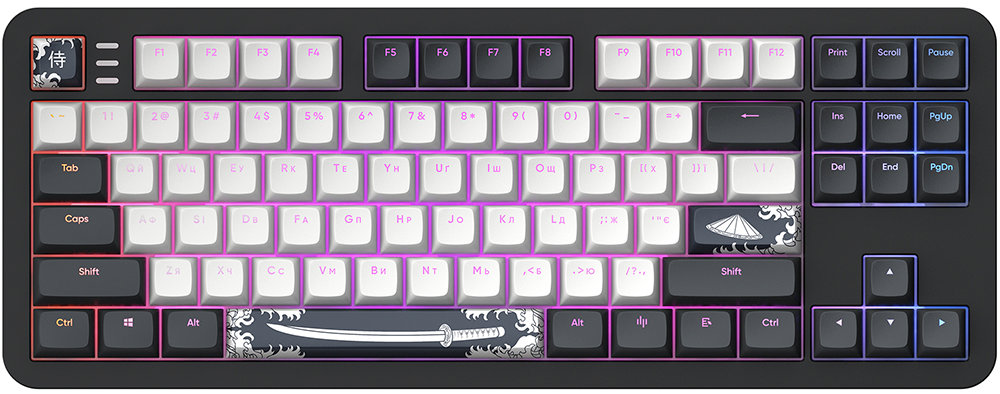 Gaming Keyboard Dark Project ALU Bushido US/UA ...