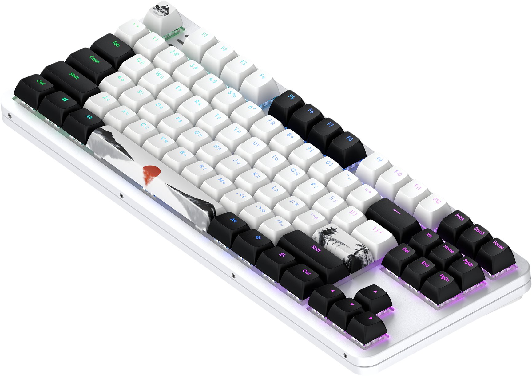 Gaming Keyboard Dark Project ALU87 Fuji II US/UA ...