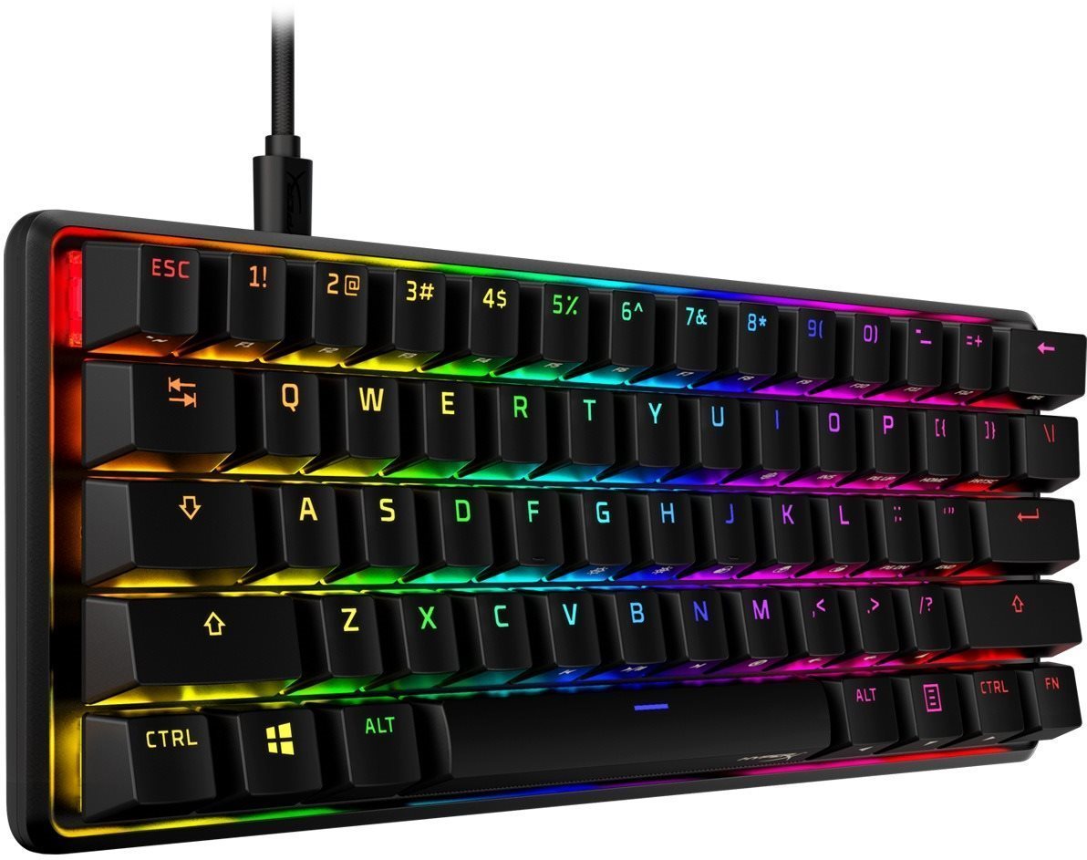 Gaming Keyboard HyperX Alloy Origins 60 - US Lateral view