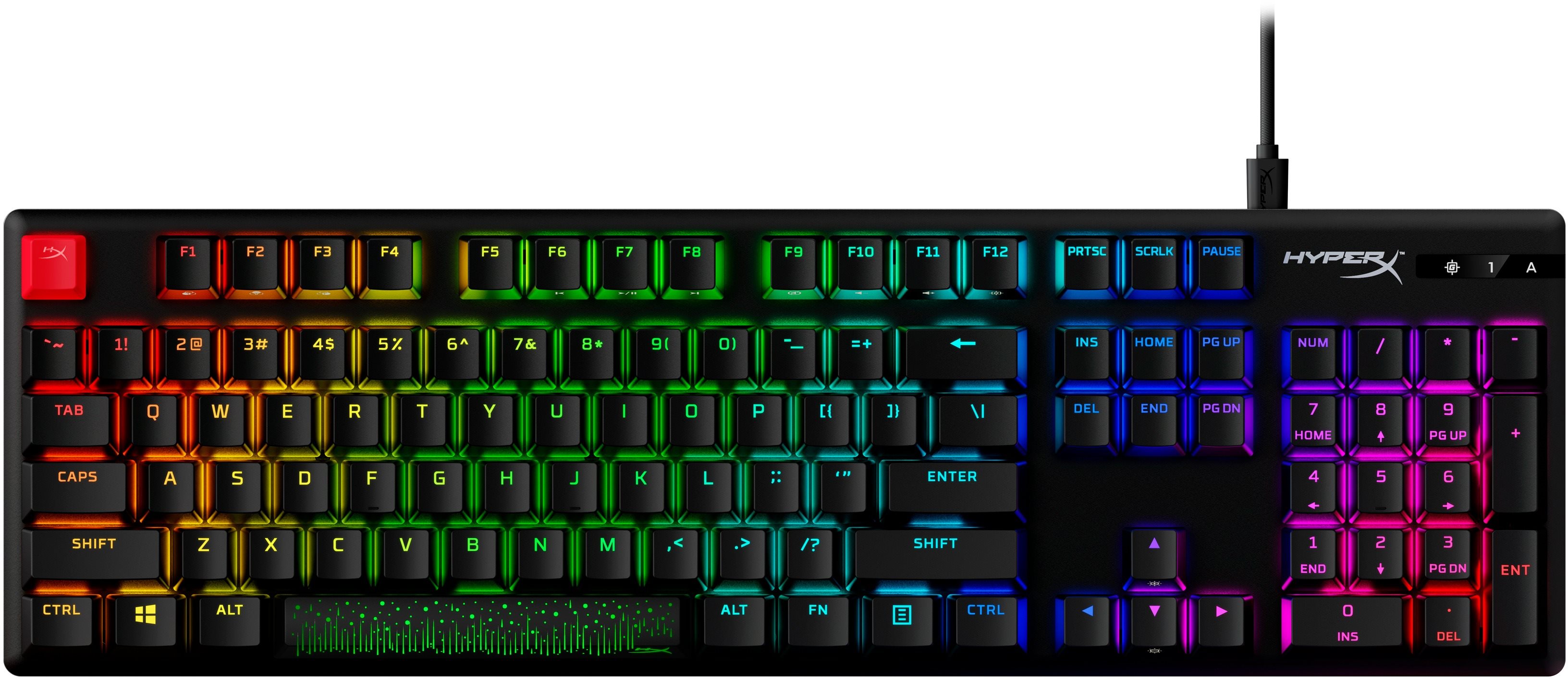 Gaming-Tastatur HyperX Alloy Origins PBT Blue - US ...