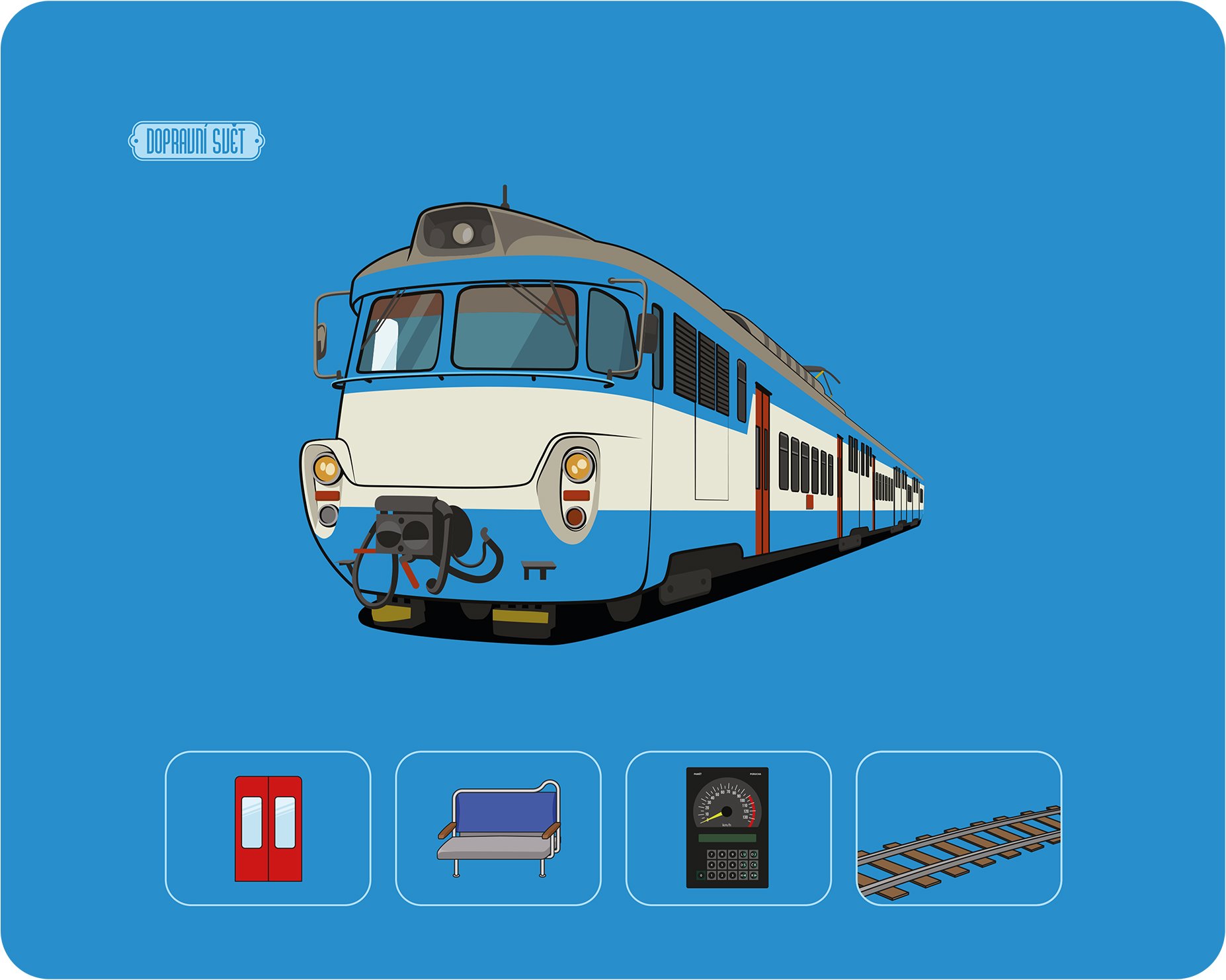 Mouse Pad Transport World Mouse pad, flip-flop/electric unit 451 ...