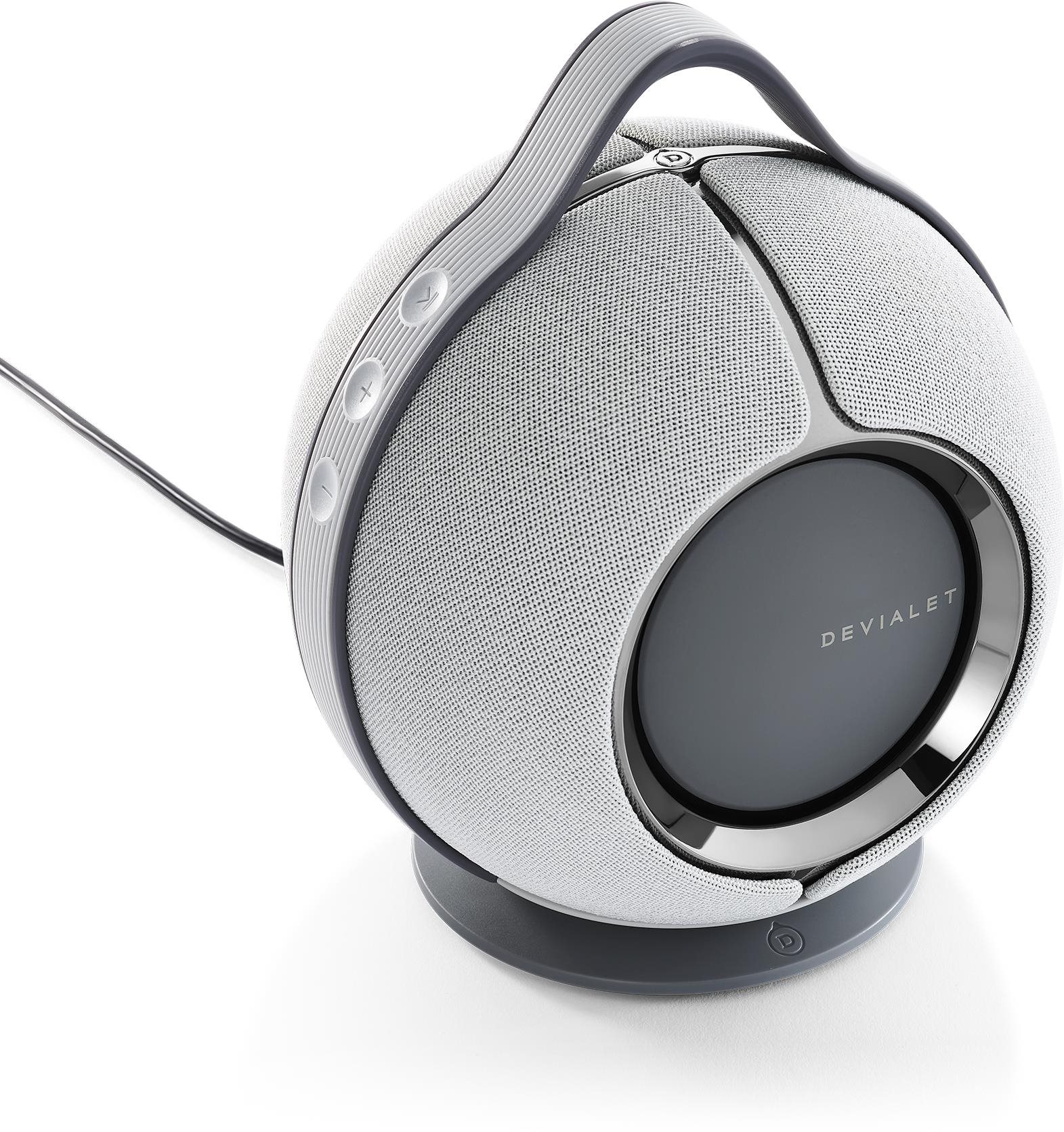 Bluetooth Speaker Devialet Mania Light Grey + DOCK ...