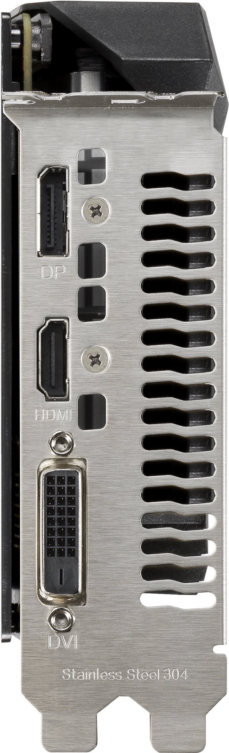 Grafikkarte ASUS TUF GeForce GTX 1650 O4G D6 P GAMING Anschlussmöglichkeiten (Ports)