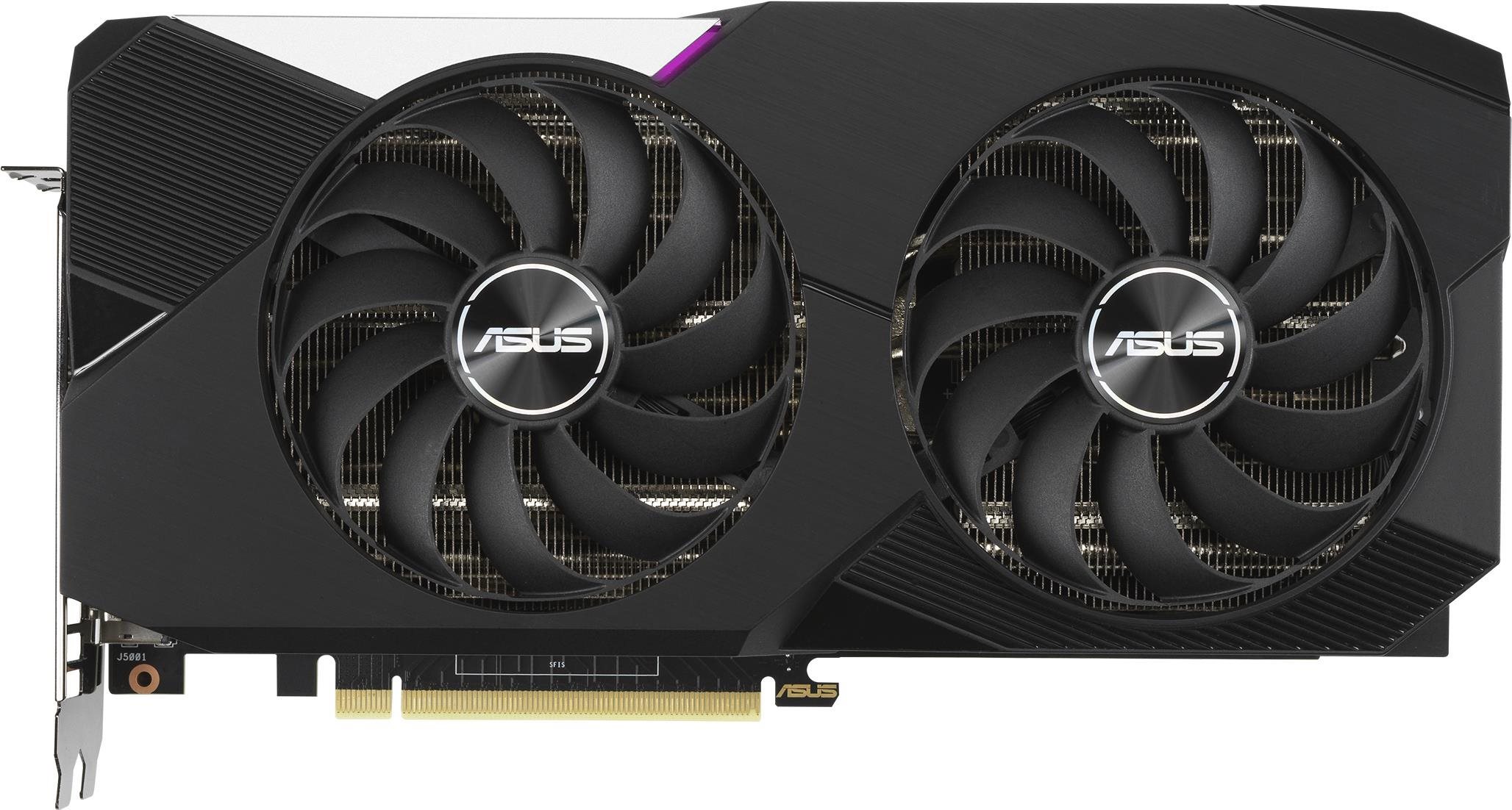 Graphics Card ASUS DUAL GeForce RTX 3070 V2 8G Screen
