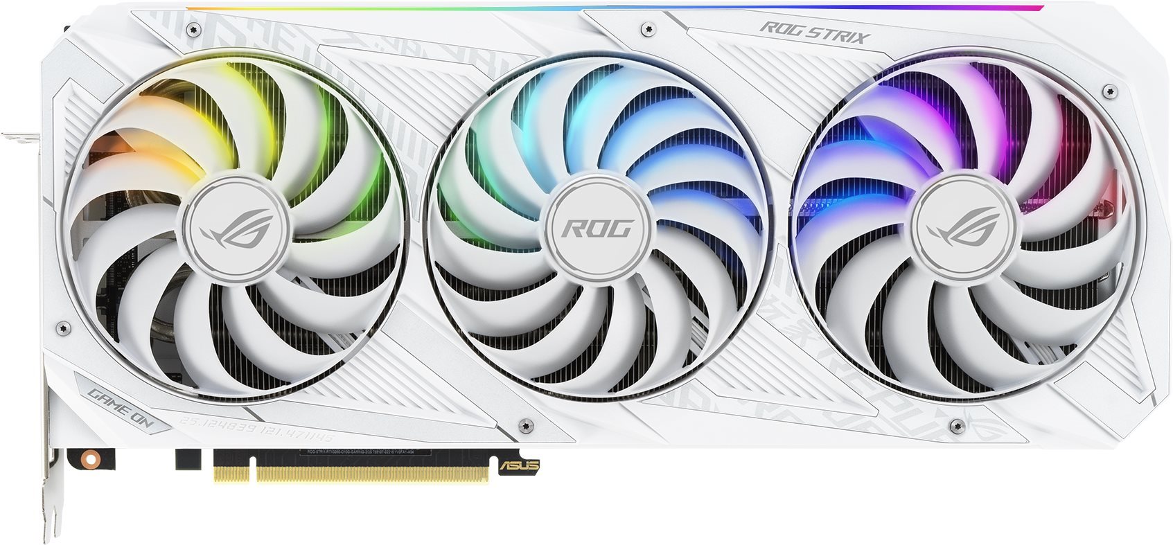 Graphics Card ASUS ROG STRIX GeForce RTX 3090, White Edition, GAMING O24G Screen