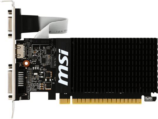 Videókártya MSI GeForce GT 710 1GD3H LP Képernyő